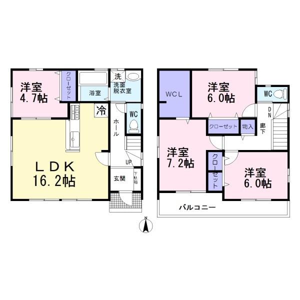 一宮市第1三条山　1号棟　全5棟