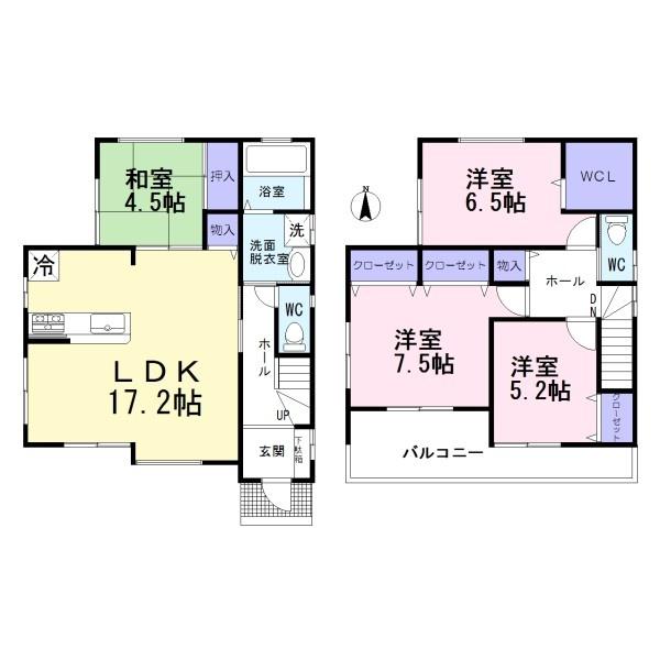 一宮市第1三条山　2号棟　全5棟