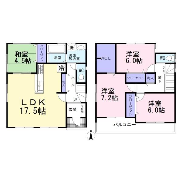 一宮市第1三条山　3号棟　全5棟