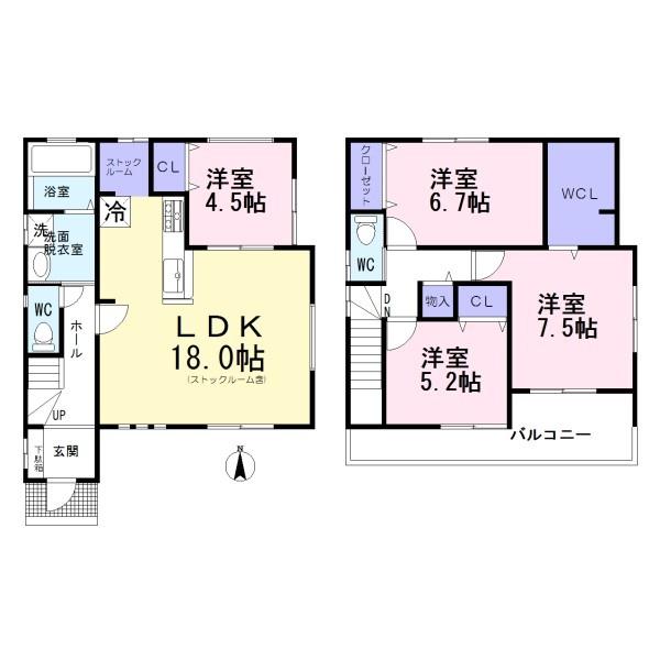一宮市第1三条山　5号棟　全5棟
