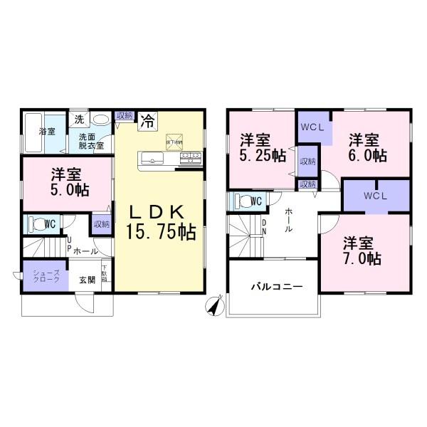 一宮市今伊勢町第六　2号棟　全4棟