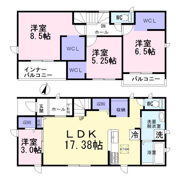 一宮市今伊勢町第六　4号棟　全4棟