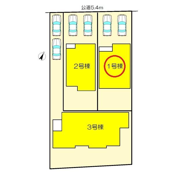 一宮市今伊勢町第七　1号棟　全3棟
