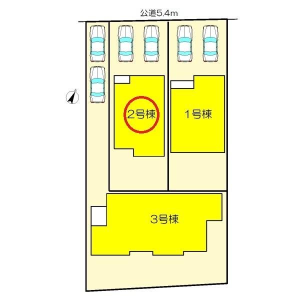 一宮市今伊勢町第七　2号棟　全3棟