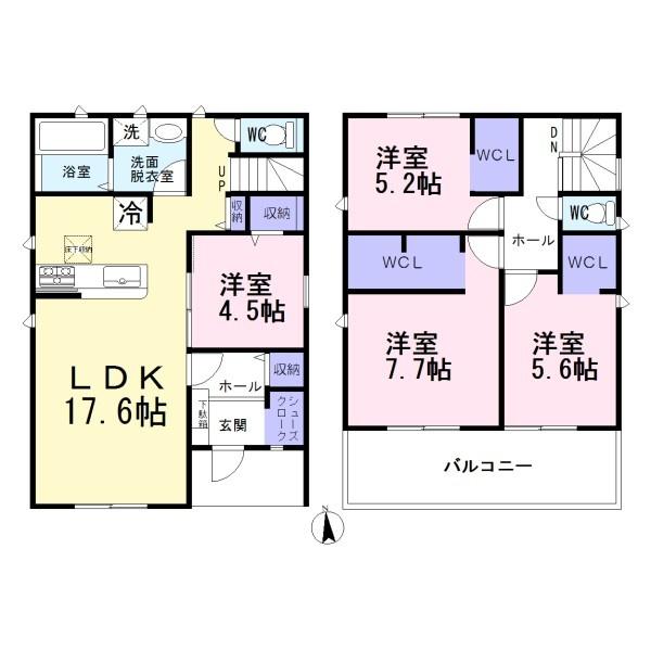 岩倉市八剱町郷　5号棟　全5棟