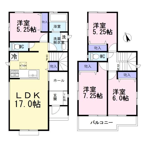 一宮市浅井町5期A号棟　全3棟