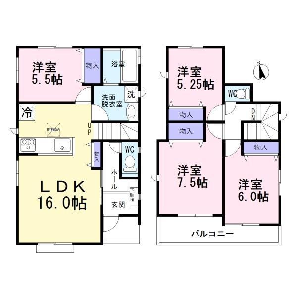 一宮市浅井町5期C号棟　全3棟