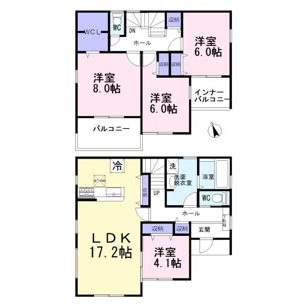 江南市安良町1号棟 全2棟