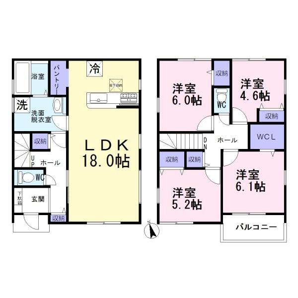 江南市安良町2号棟　全2棟