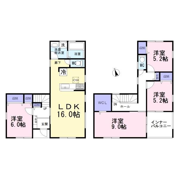 江南市安良町3号棟　全2棟
