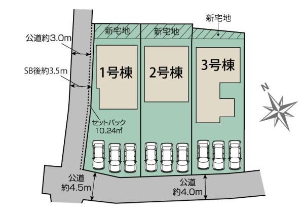 江南市和田町本郷3号棟　全3棟