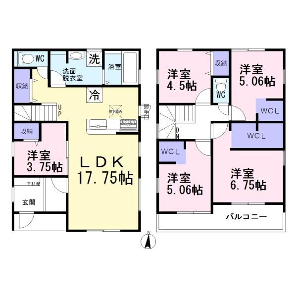 稲沢市祖父江町　2号棟　全4棟