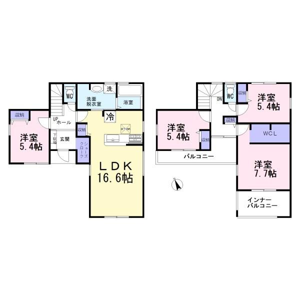 岩倉市大山寺町神田　3号棟　全6棟
