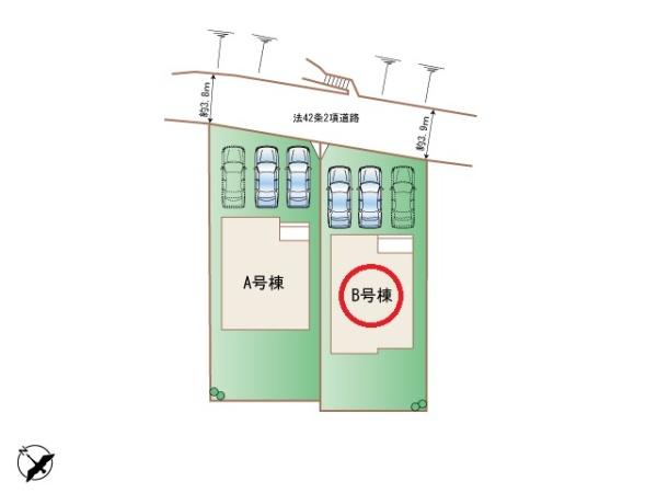 一宮市北方町北方B号棟　全2棟