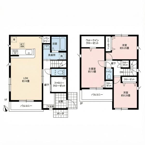 北名古屋市六ツ師8期3号棟全4棟