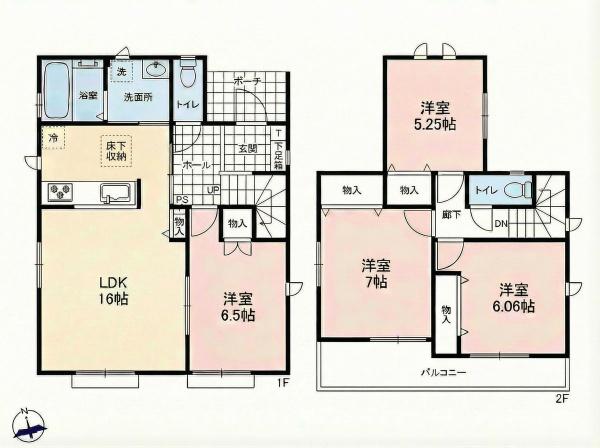 北名古屋市鍜治ケ一色西　C号棟　全4棟