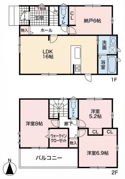 第1千秋町佐野1号　全1棟