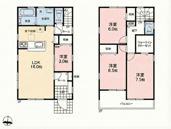 岩倉市第1宮前町　1号棟　全3棟