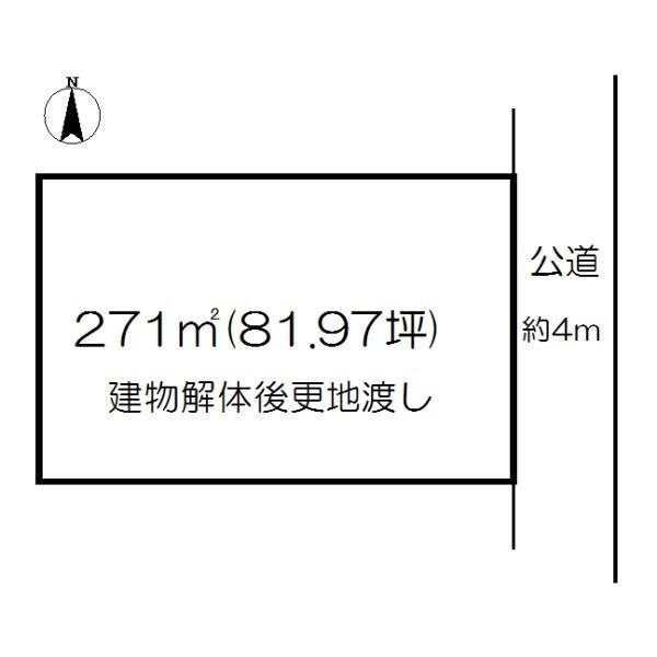 一宮市萩原町河田方字三味浦の土地