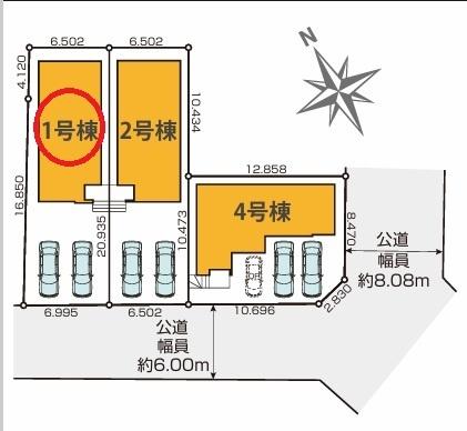 江南市今市場町2期　1号棟　全3棟