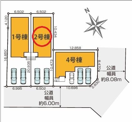 江南市今市場町2期　2号棟　全3棟