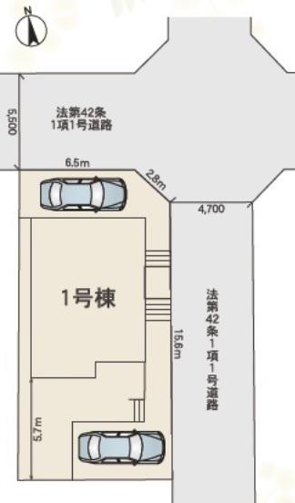 一宮市浅井町河端01期　1号棟　全1棟