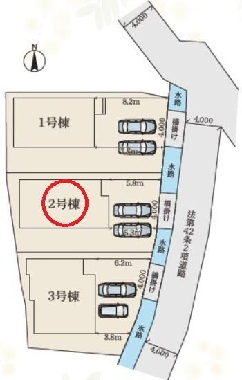 岩倉市本町01期　2号棟　全3棟