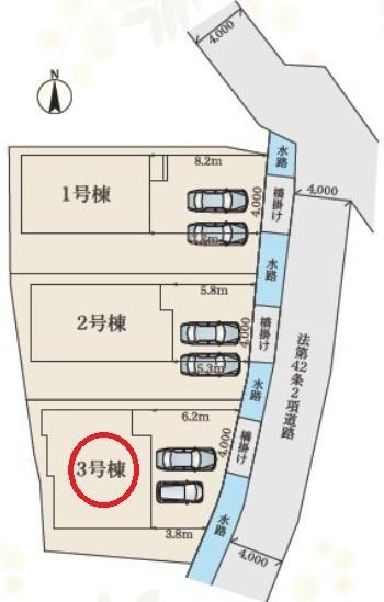 岩倉市本町01期　3号棟　全3棟