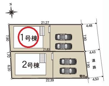 一宮市北方町北方第2　1号棟　全2棟