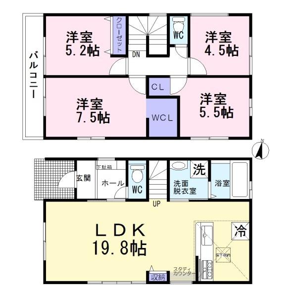 一宮市多加木1期　3号棟　全3棟