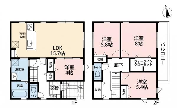 江南市大間町新町　1号棟　全1棟