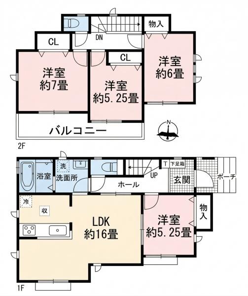 一宮市萩原町戸苅7番　A号棟　全1棟