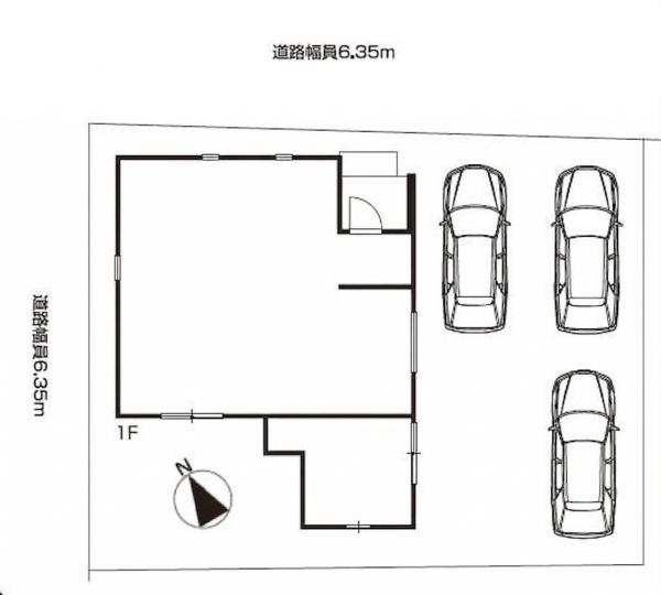 北名古屋市第1中之郷南　1号地　全1棟
