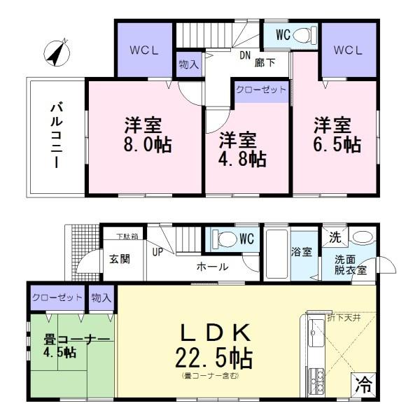清須市第4桃栄　1号地　全1棟