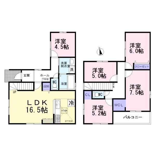 一宮市木曽川町5期　4号棟　全4棟