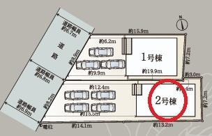 江南市大間町新町第1　2号棟　全2棟