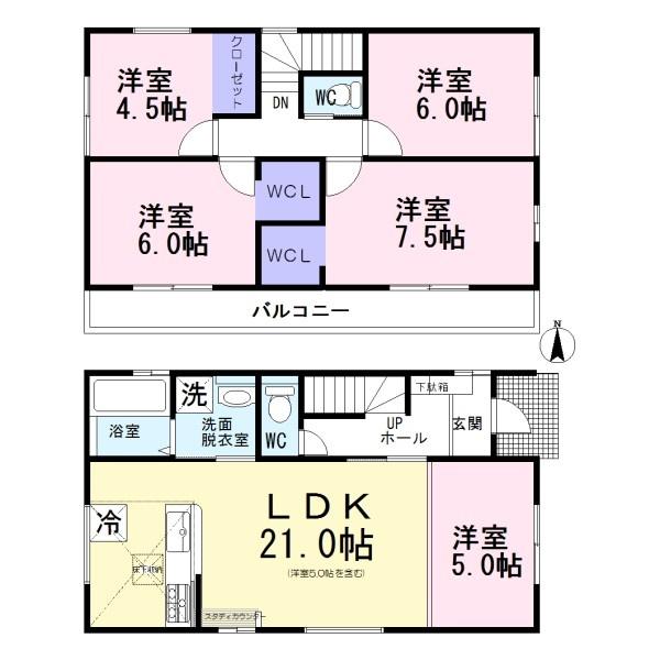 清須市寺野元町1期　2号棟　全2棟