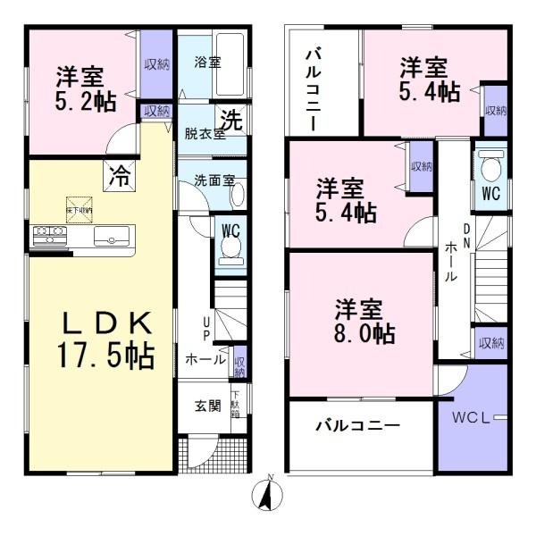 津島市日光　2号棟　全3棟