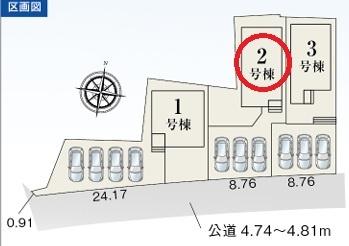 津島市日光　2号棟　全3棟
