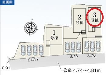 津島市日光　3号棟　全3棟