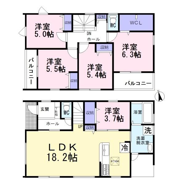 一宮市浅井町大野　1号棟　全1棟