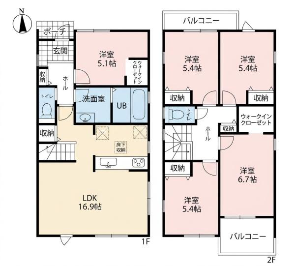 津島市役所前　1号棟　全4棟