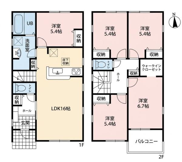 津島市役所前　2号棟　全4棟