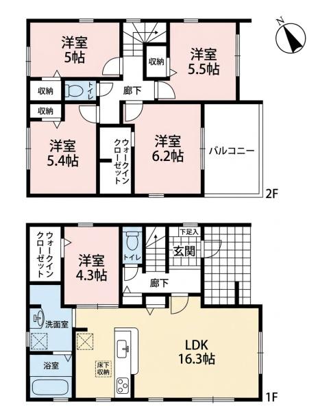 江南市第2般若町　1号棟　全2棟