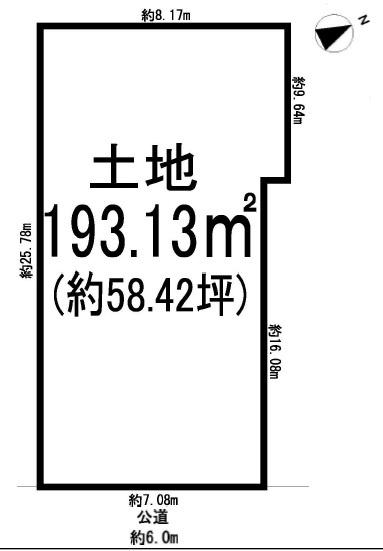 一宮市新生４丁目の土地