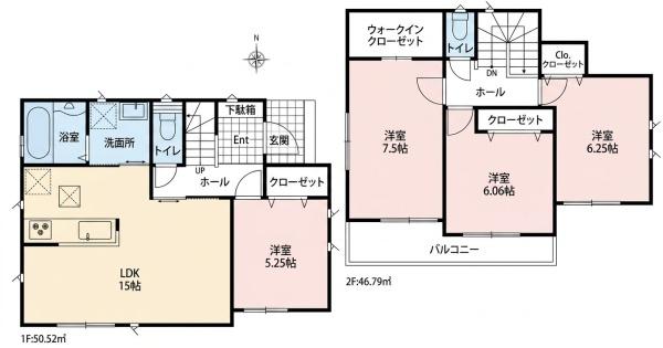 北名古屋市久地野河原120番 A号棟 全1棟
