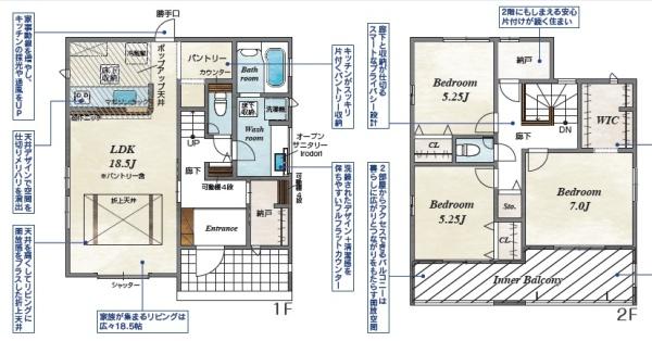 一宮市浅井町大日比野　1号棟　全1棟