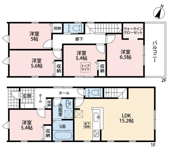 清須市鍋片　1号棟　全2棟