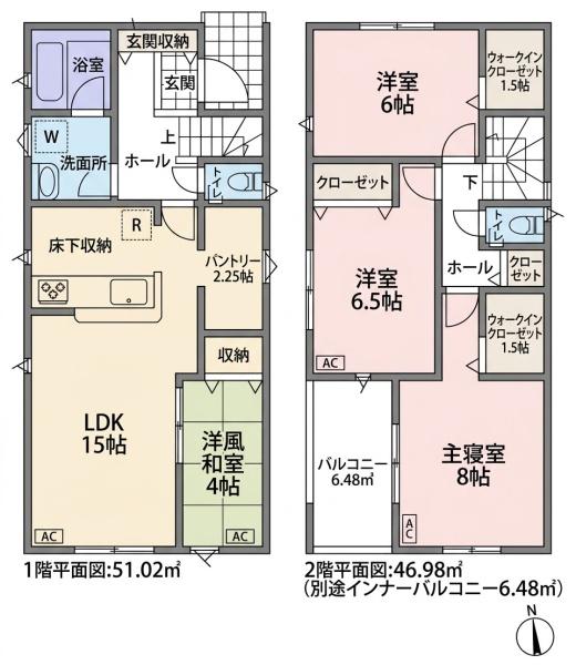 羽島市小熊町内粟野第2　2号棟　全2棟