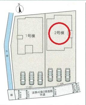 津島市神尾町01期　2号棟　全2棟